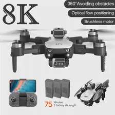S2S Мини-Дрон 4k Профессиональная 8K HD Камера, Полет 25 минут с Обходом препятствий, Бесщеточный Складной Квадрокоптер, Радиоуправляемый Дрон, Детские Игрушки