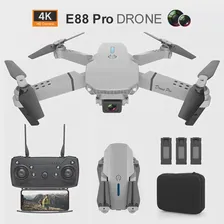 LSRC Quadcopter E88-525 Pro WIFI FPV-Дрон С широкоугольной камерой HD 4K 1080P, удерживающий высоту, Радиоуправляемый Складной Квадрокоптер-Дрон, Подарочная игрушка