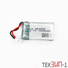 LP752035 25C (3.7V,380mAh) квадрокоптер/вертолет Аккумулятор