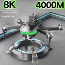 Мини-Дрон S5S 4k Профессиональная камера 8K HD Для аэрофотосъемки препятствий, Бесщеточный складной квадрокоптер, аккумулятор для БПЛА длиной 4000 м