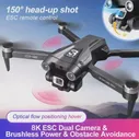 Профессиональный квадрокоптер Z908 Pro Max Drone GPS с двойным HD-бесщеточным двигателем 8K для аэрофотосъемки, квадрокоптер для обхода препятствий FPV-системы