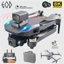 K911 MAX GPS Drone 4K Профессиональное Обхождение препятствий 8K Двойная HD камера Бесщеточный мотор Складной Квадрокоптер Дистанция до 1200М