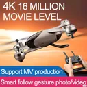 Дроны SMRC M6 4K с камерой HD WiFi FPV Квадрокоптер RC Дрон оптический следуй за мной