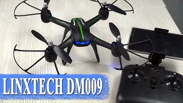 Обзор квадрокоптера Linxtech DM009 - wifi fpv + 2mp камера и барометр