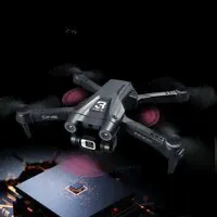 Складной квадрокоптер высокой четкости 4K для предотвращения препятствий, фотоэлектрическая регулировка Z908 и длительное время автономной работы-0