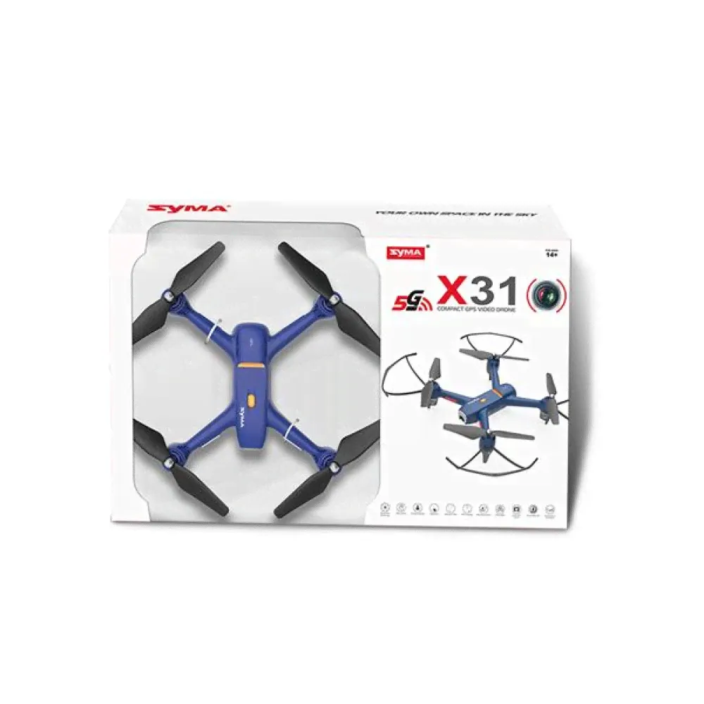 Квадрокоптер Syma X31 с камерой 4K FPV, GPS 2.4G - SYMA-X31-4