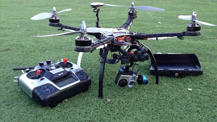 Квадрокоптер для видеосъёмки и FPV полётов по камере GoPro