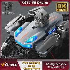 Новый K911 SE GPS дрон 8K Профессиональный обход препятствий 4K DualHD Камера 5G Бесщеточный двигатель Складной квадрокоптер Подарки Игрушки