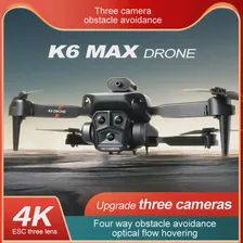 K6MAX Профессиональный беспилотный летательный аппарат для аэрофотосъемки 4K ESC, Три камеры HD HDR, Всенаправленный квадрокоптер для обхода препятствий, Игрушечный самолет