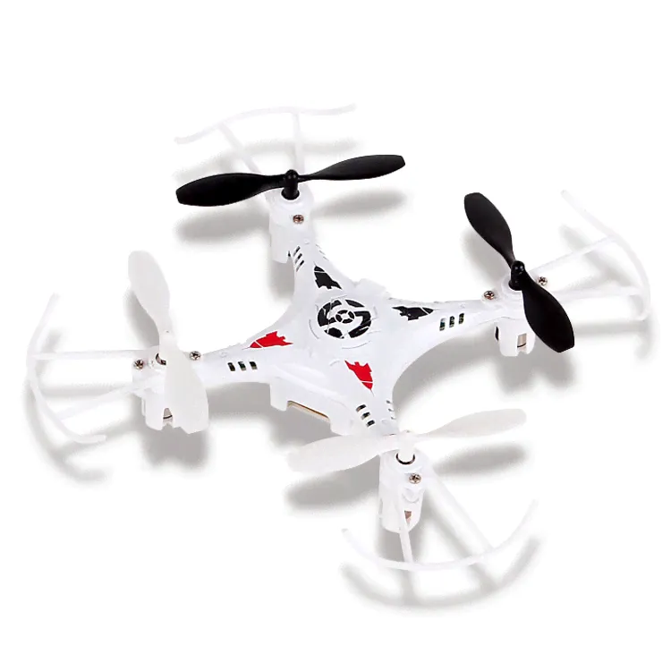 Mioshi Tech Квадрокоптер р/у "3D Мини-дрон-11" (11 см,3D трюк,RTH,USB,зап.дет.,бел.)-0