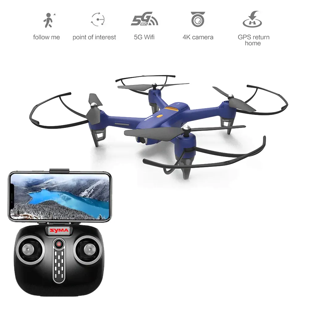 Квадрокоптер Syma X31 с камерой 4K FPV, GPS 2.4G - SYMA-X31-3