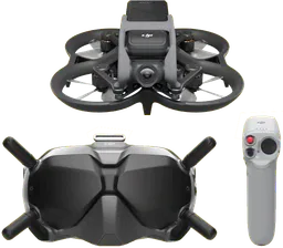 Квадрокоптер DJI Avata Fly Smart Combo, с очками DJI FPV Goggles V2, контроллером движения