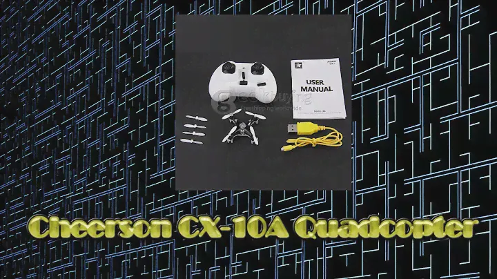 Cheerson CX-10A Quadcopter - Распаковка