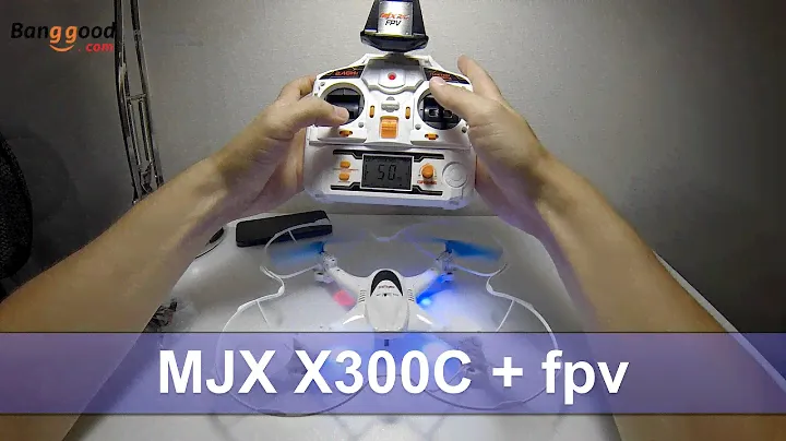 MJX X-300c + fpv с Banggood | Посылки из Китая (unboxing)