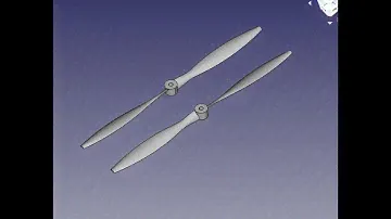 FreeCad КВАДРОКОПТЕР винт