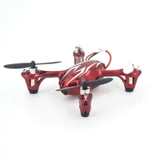 Радиоуправляемый красный квадрокоптер Hubsan X4 H107C c видеокамерой 2.4G