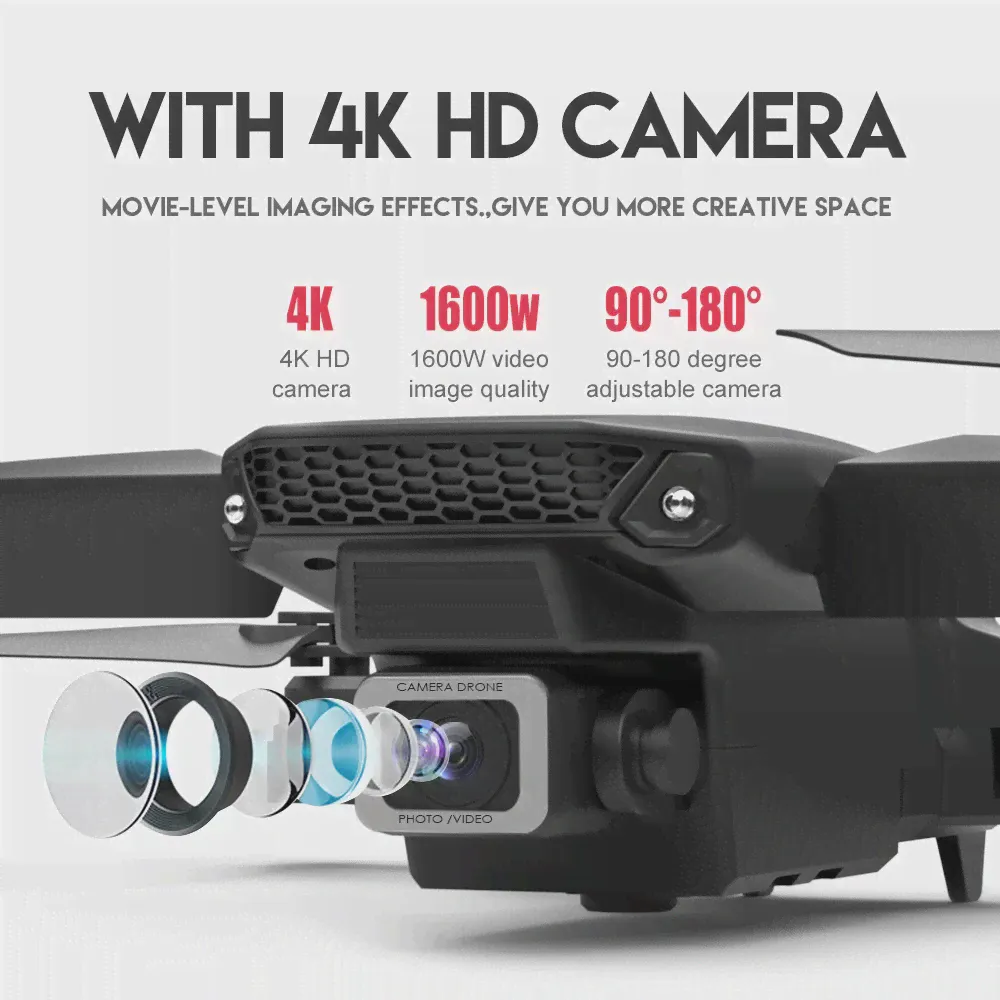 Квадрокоптер E99 E88 Pro складной, Wi-Fi, Fpv, 4k камера (art.: 3920c01bb8221)-4