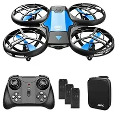 Autel Квадрокоптер V8 дрон 4K, HD, WIFI, FPV, 3 батареи, синий с черным квадрокоптеры (дроны)