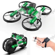 Мото квадрокоптер Fly drive 2 в 1 - управление жестами