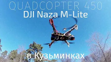 Quadcopter 450 DJI Naza M-Lite GPS квадрокоптер в Кузьминках