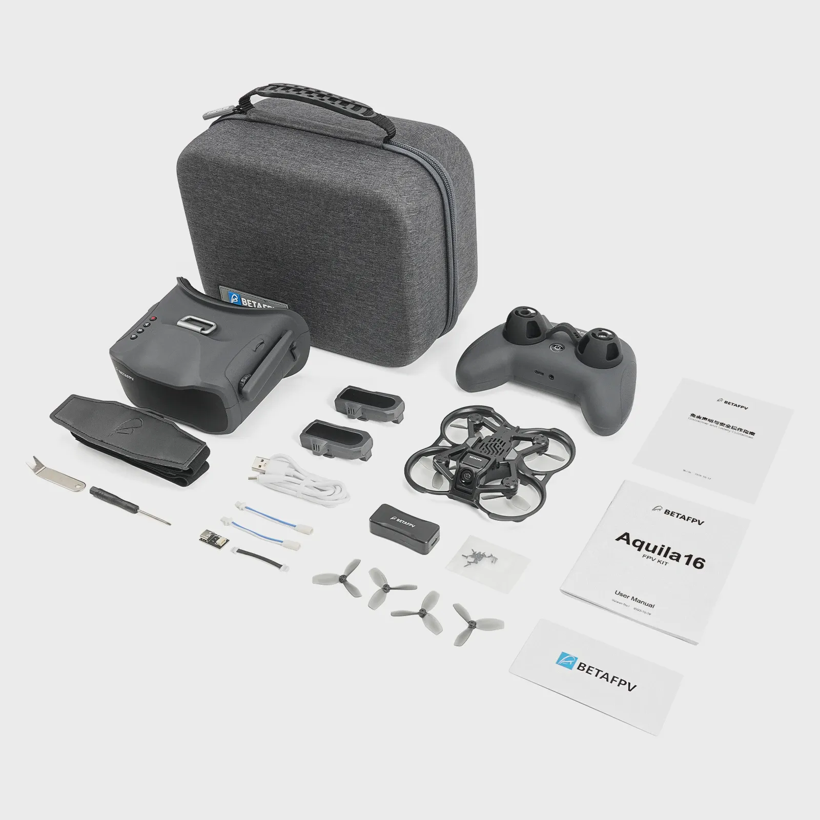 BetaFPV Aquila16 FPV Kit FPV Квадрокоптер гоночный Дрон (art.: 3920c3d0820ec)