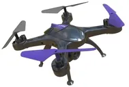 Hiper HQC-0003 Falcon X FPV 0.3Mpix VGA WiFi ПДУ черный/фиолетовый Квадрокоптер