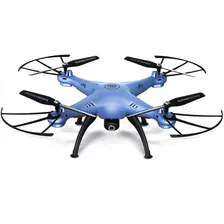 Радиоуправляемый квадрокоптер SYMA X5HW синий