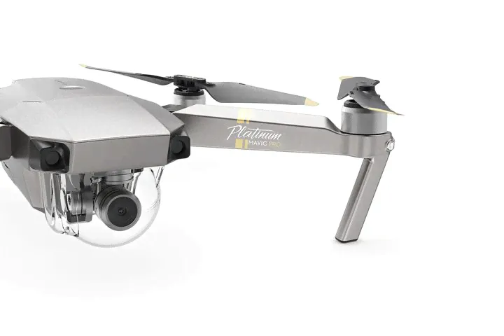 Радиоуправляемый квадрокоптер DJI MAVIC PRO PLATINUM - dji-mavic-platinum