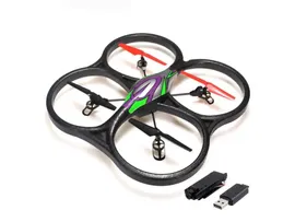 Большой радиоуправляемый квадрокоптер WLToys Camera Cyclone UFO Drones 2.4G - V262C с видео