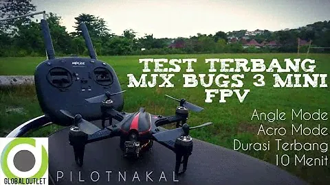 MJX Bugs 3 Mini FPV Indonesia Test Terbang