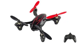 Радиоуправляемый квадрокоптер Hubsan X4 Red c видеокамерой 2.4G - H107C-B