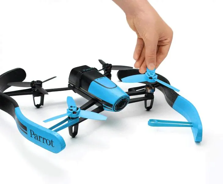 Квадрокоптер Parrot Bebop + Skycontroller Blue Area 1, синий-0