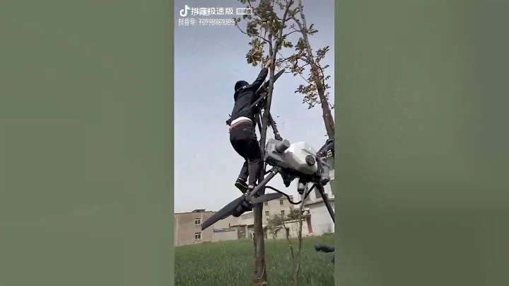 DJI Agras T60 T50 T40 T30 XAG P100 P150 crash compilation from Chinese Tik Tok